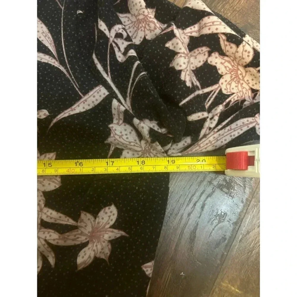 Julipa Women’s 10 Grey and Pink‎ Floral Jersey Stretch 3/4 Sleeve Maxi Dress - Picture 6 of 9